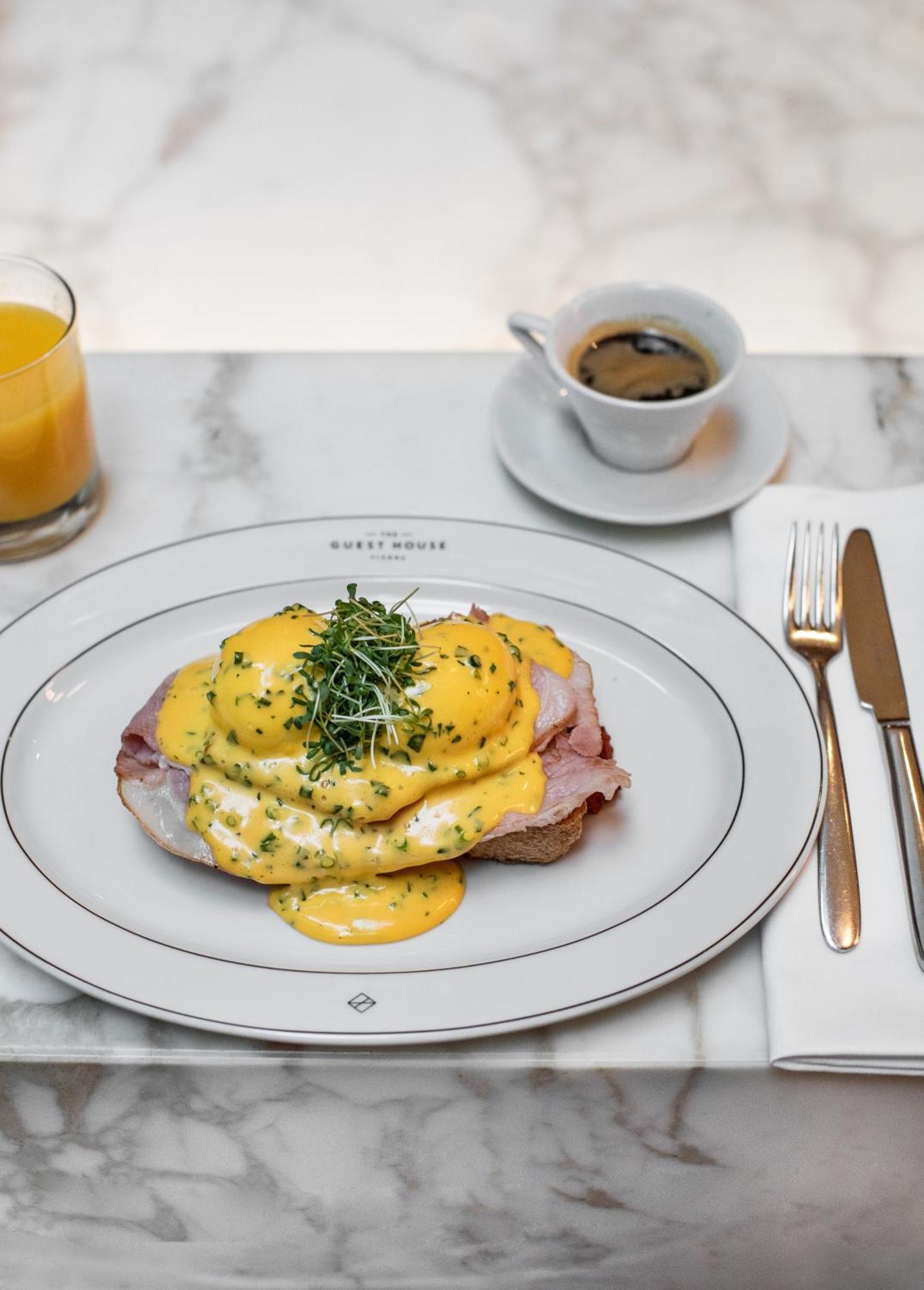 เดอะเกสต์เฮาส์ เวียนนา ภายนอก รูปภาพ Eggs Royale