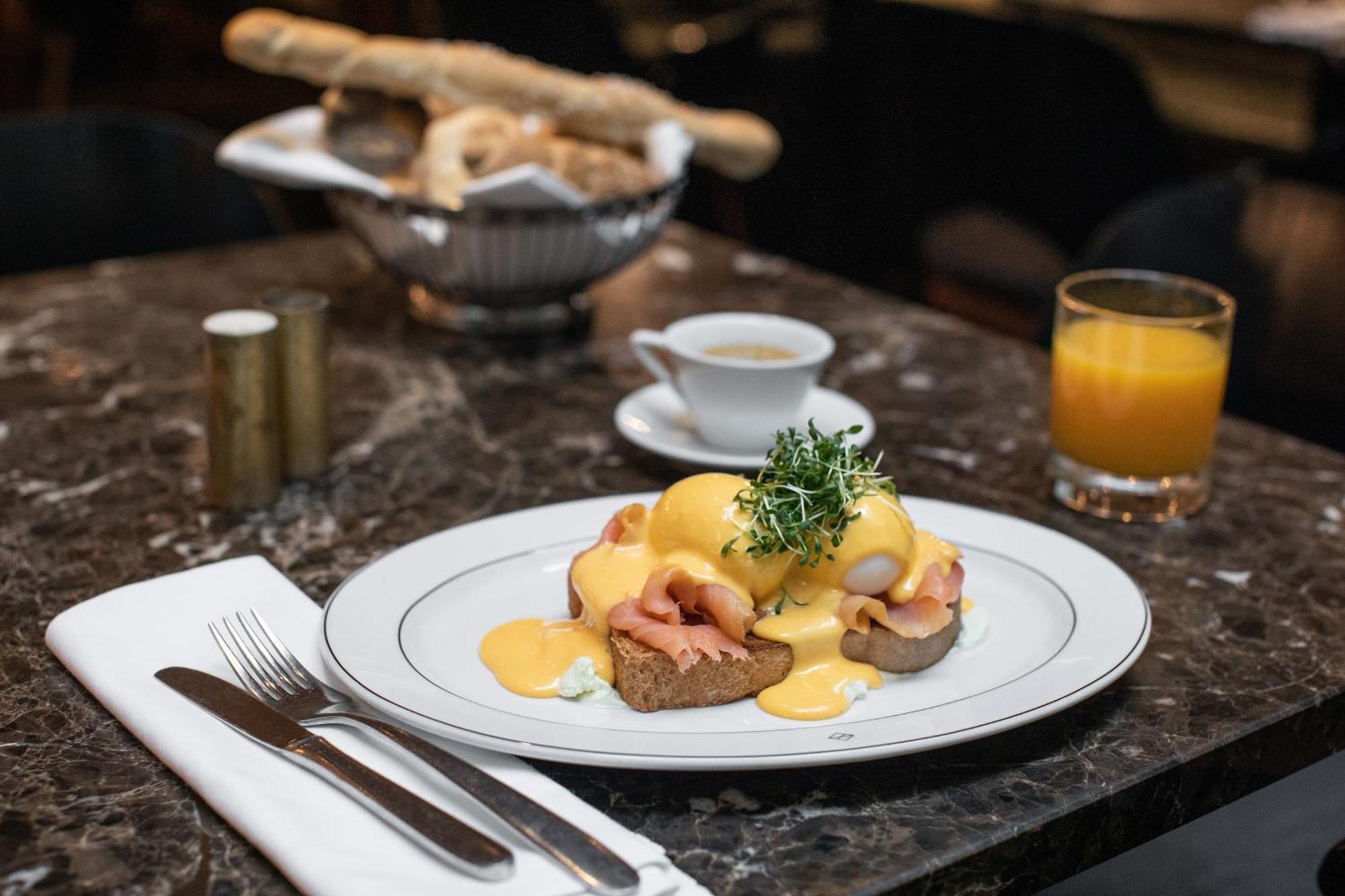 เดอะเกสต์เฮาส์ เวียนนา ภายนอก รูปภาพ Eggs Benedict